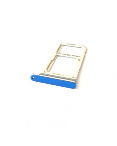 Dual Sim tray or holder for Samsung Galaxy Note 8 Blue