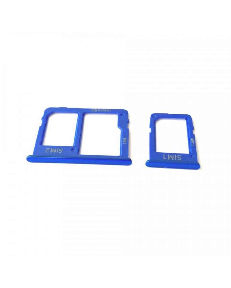 Sim tray or holder for Samsung Galaxy J6 j610 Blue