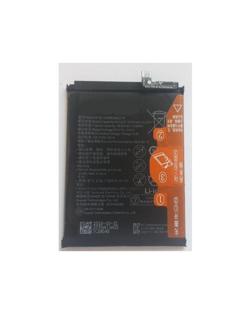 Bateria para Huawei P smart 2019 Huawei Honor 10 Lite P Smart Plus 2019 Huawei Honor 20 Lite 3400 mah HB396286ECW