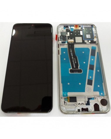 LCD screen with silver frame for Huawei P30 Lite - 24 Mpix camera