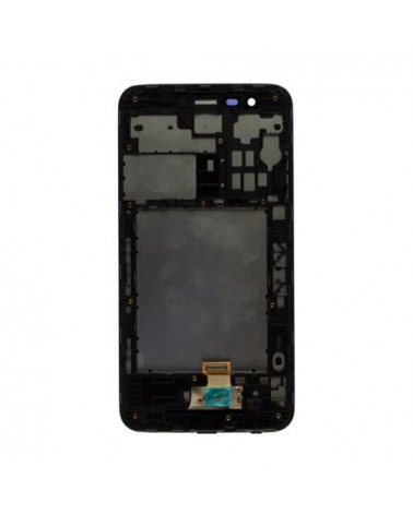 LCD and touch screen for LG K30 Black with frame