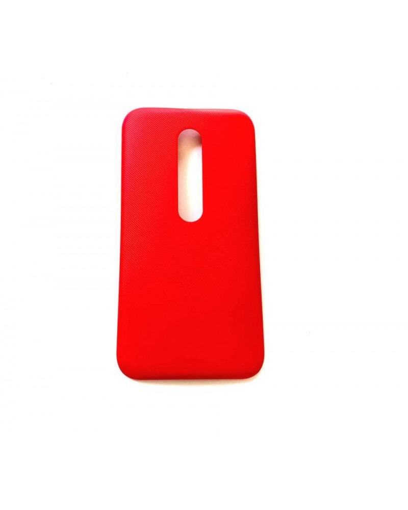 Tapa trasera para Motorola G3 Roja