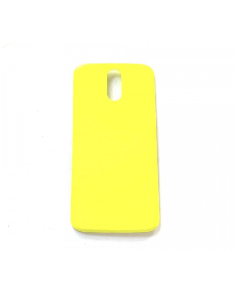 Back cover for Motorola G4 Yellow