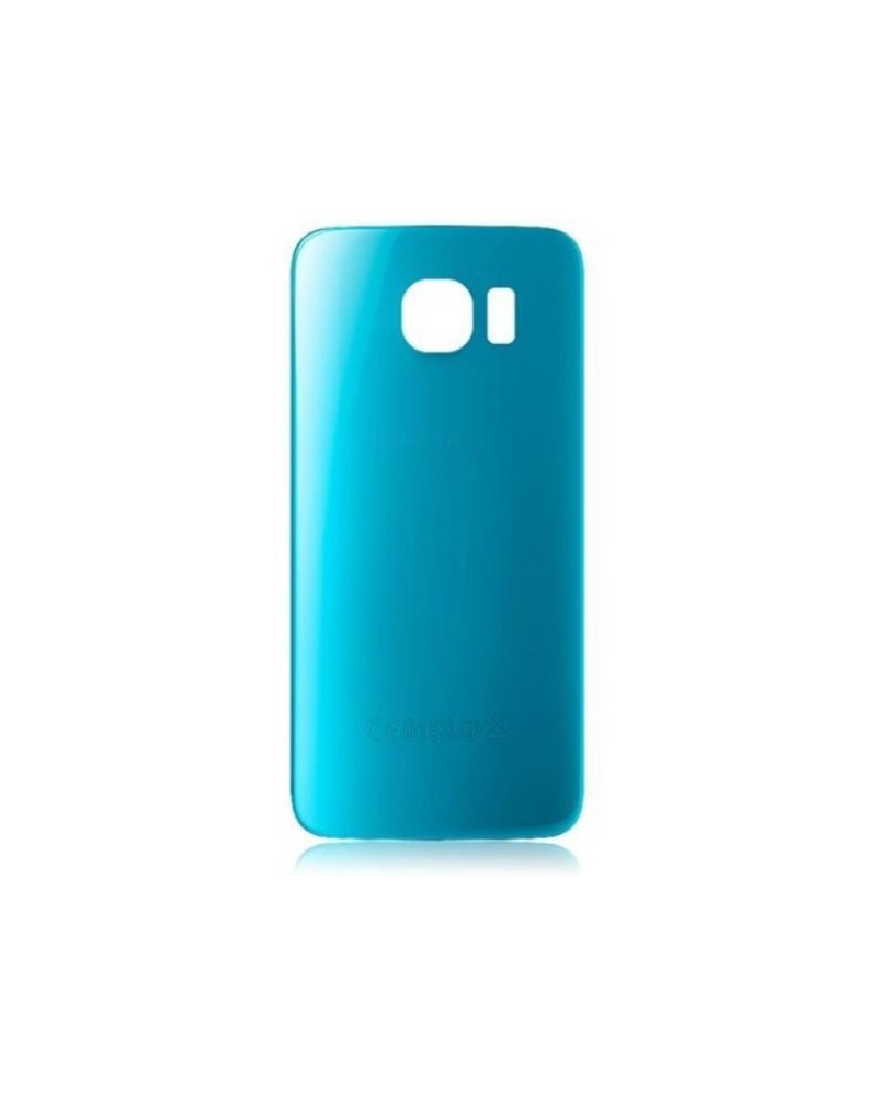 Tapa Trasera de Bateria para Samsung Galaxy S6 i9600 G920 Azul Cielo