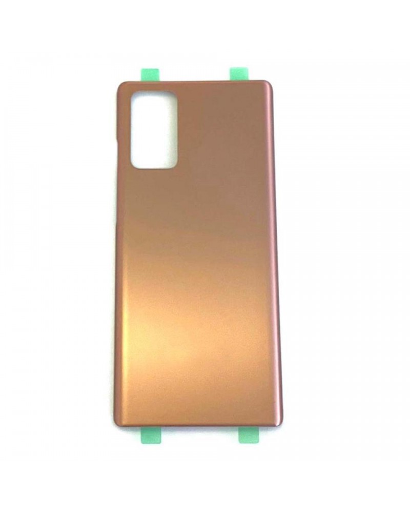Back Cover for Samsung Galaxy Note 20 Gold