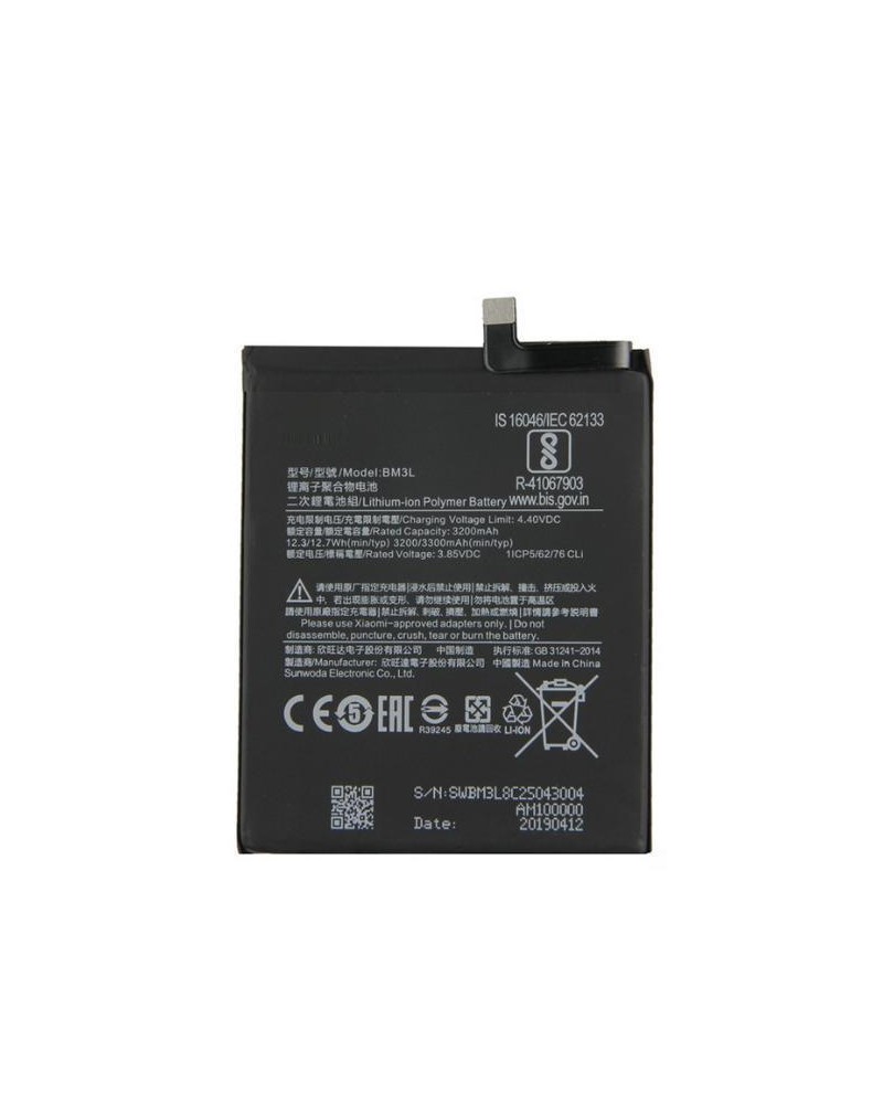 BM3L 3300mAh Battery for Xiaomi Mi 9 Redmi 9 Redmi 9A Redmi Note 9