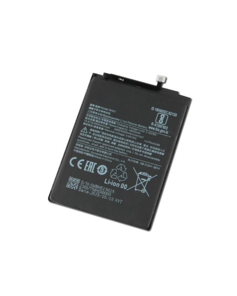 Bateria BN51 de 5000mAh para Xiaomi Redmi 8 Redmi 8A