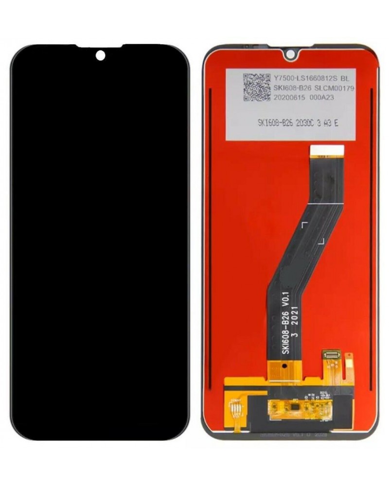 LCD e ecrã tátil para Motorola Moto E6s - Preto