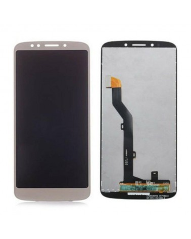 Pantalla LCD y Tactil para Moto G6 Play - Dorada