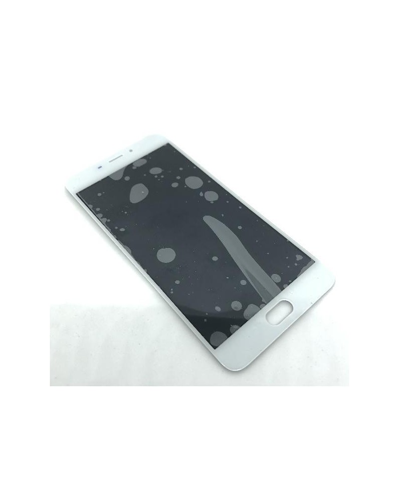 LCD Display Touch Screen for Meizu M3E - White