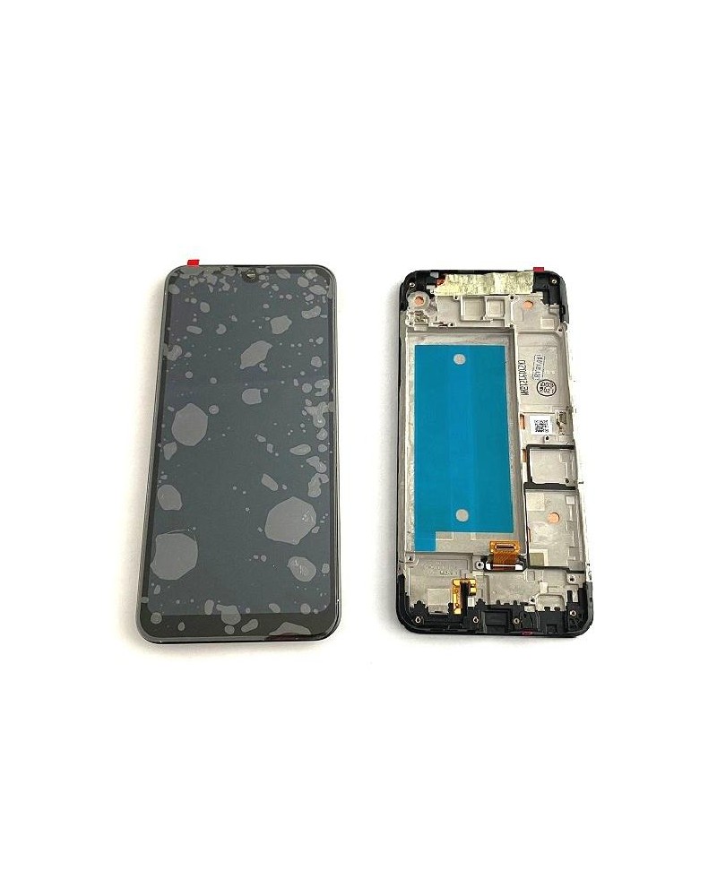 Pantalla LCD con Marco para LG K40S - Negra