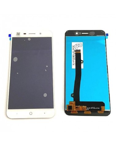 LCD and Touch screen for ZTE Blade A602 - White