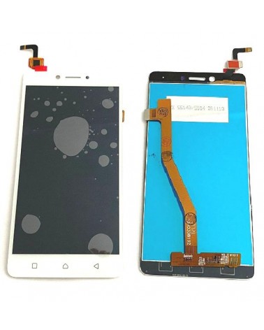 Ecrã tátil LCD para Lenovo K6 Note Branco