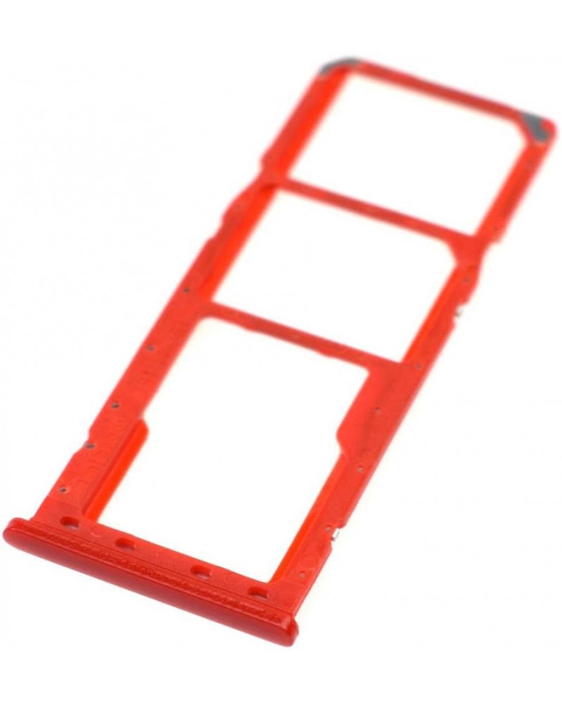 Sim Tray Holder for Samsung Galaxy A10s SM-A107 A20s SM-A207- Red