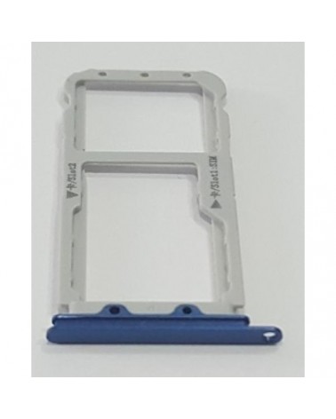 Sim and SD Card Tray For Huawei Honor 9 - Blue