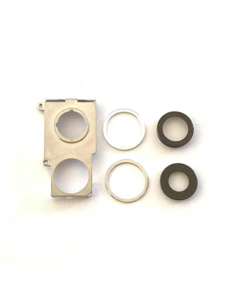 iPhone 12 12 Mini Lens & Trim Set -White