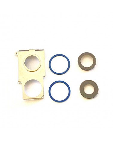 iPhone 12 12 Mini Lens and Lens Trim Set - Blue