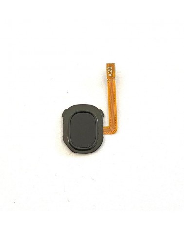 Flex Huella Dactilar Para Samsung Galaxy A20 - Negro