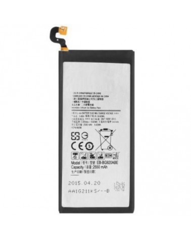 Bateria de 2550mAh para Samsung Galaxy S6 SM-G920 / EB-BG920ABE