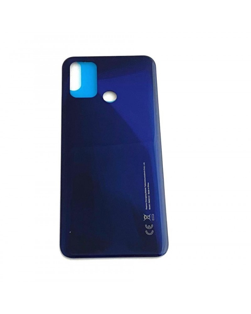 Capa traseira para Realme 7i azul-marinho