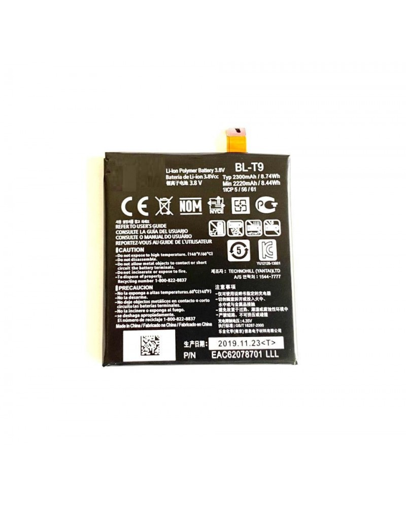 Battery BL-T9 for LG Google Nexus 5 Lg X Screen D820 D821