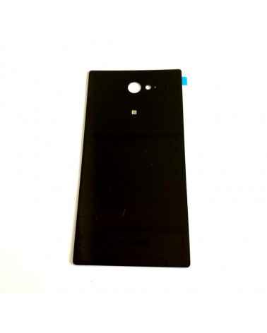 Tapa Trasera para Sony Xperia M2 Aqua Negra