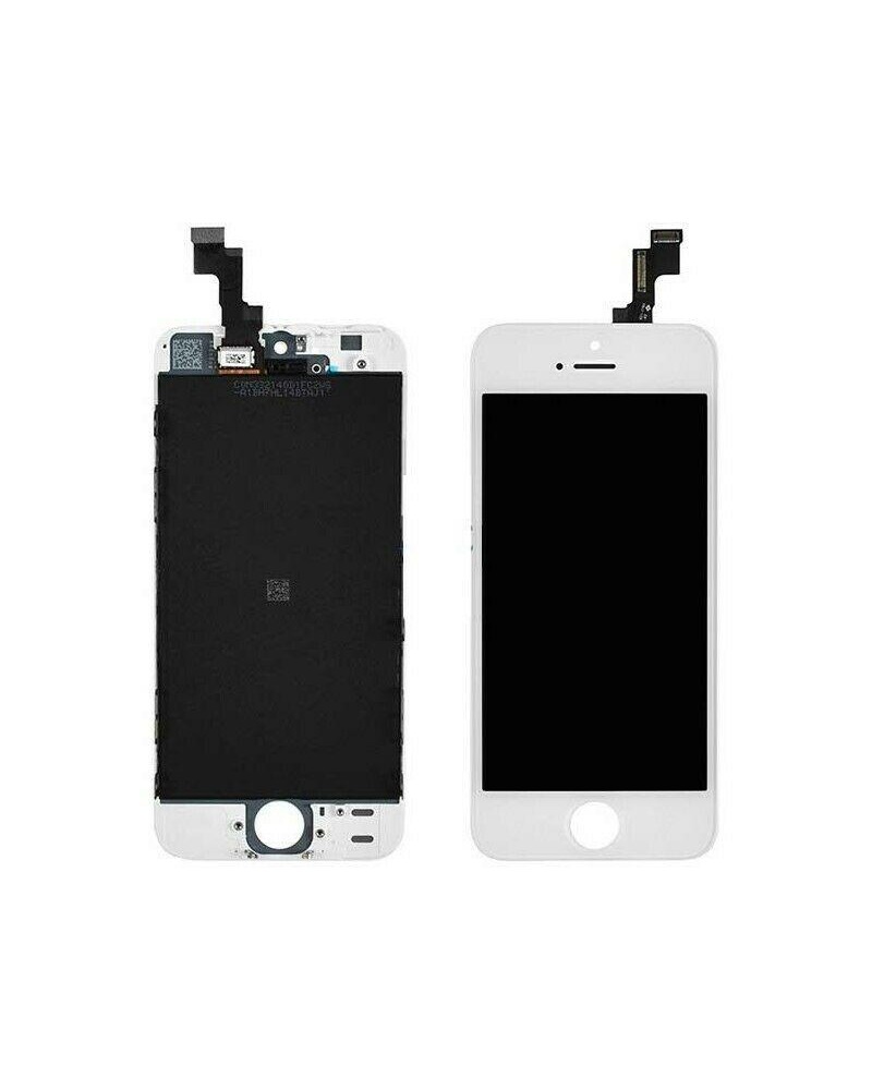 Compatible LCD and Touch Screen for Iphone 5S Iphone SE White