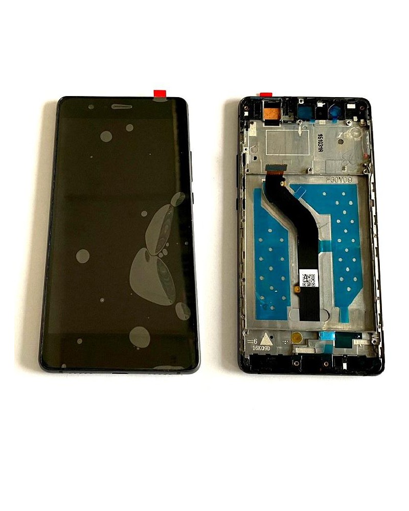 LCD and Touch Screen with Frame for Huawei P9 Lite Black