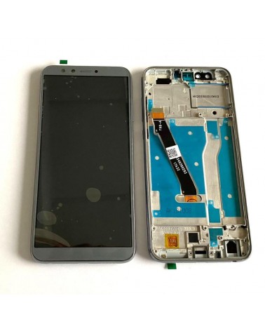 LCD screen with frame for Huawei Honor 9 Lite Grey