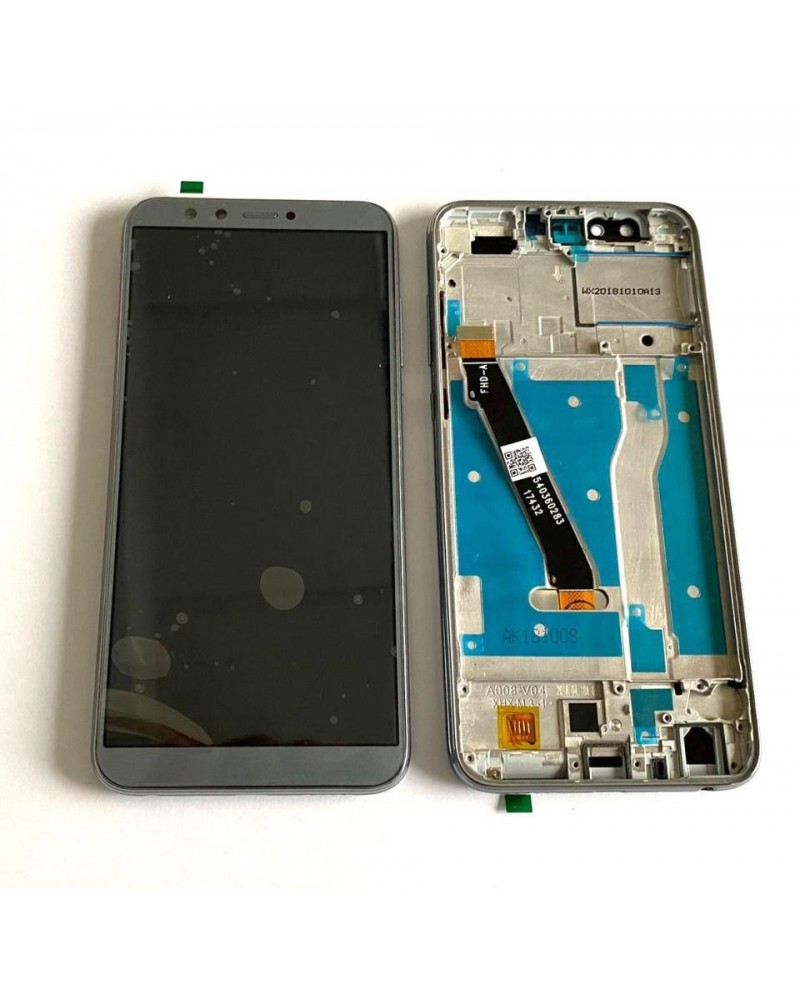 LCD screen with frame for Huawei Honor 9 Lite Grey