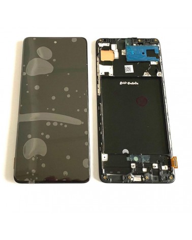 LCD screen with frame for Samsung Galaxy A71 TFT quality