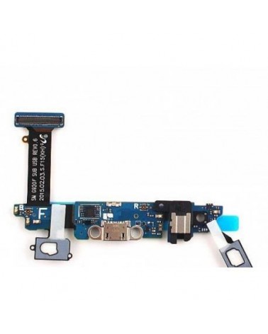 Conector de carregamento micro USB flexível para Samsung Galaxy S6 SM-G920F