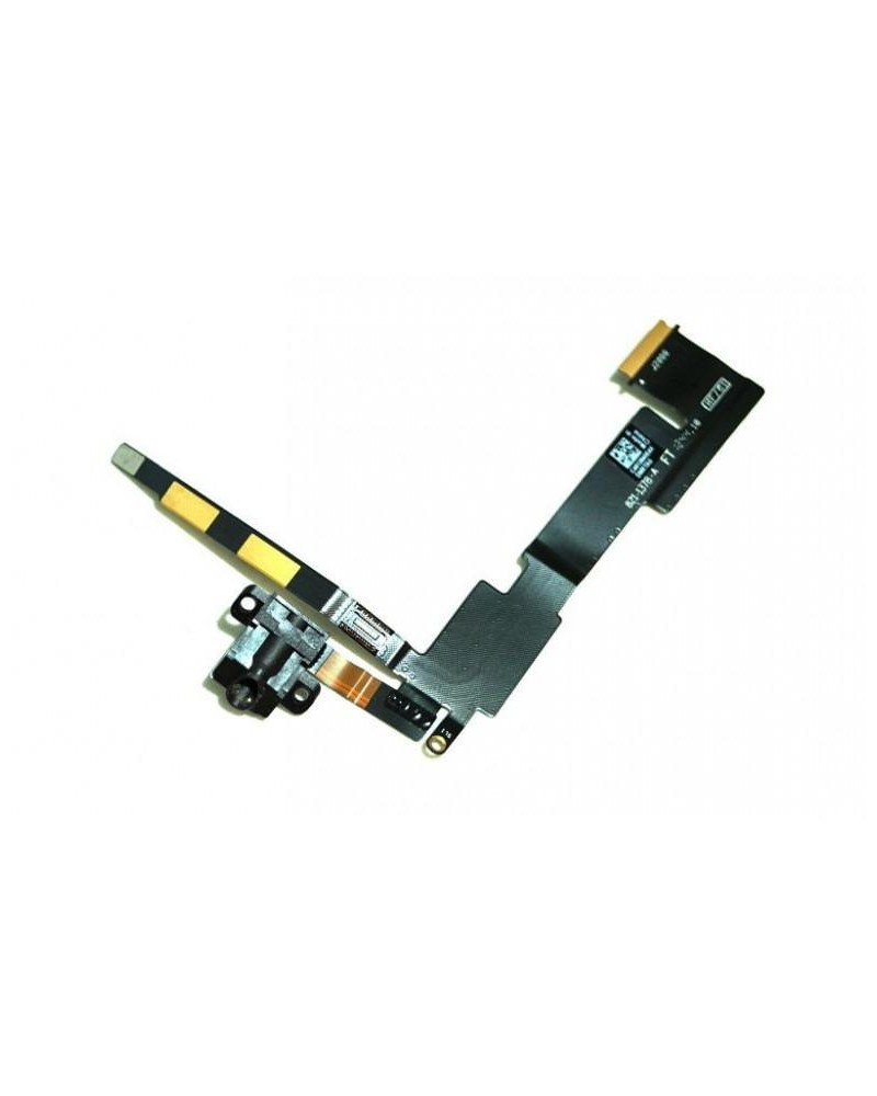 Audio Flex Jack for Ipad 2 Black