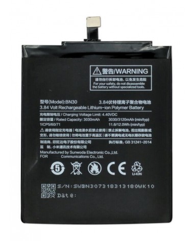 3120mAh BN30 Battery for Xiaomi Redmi 4A