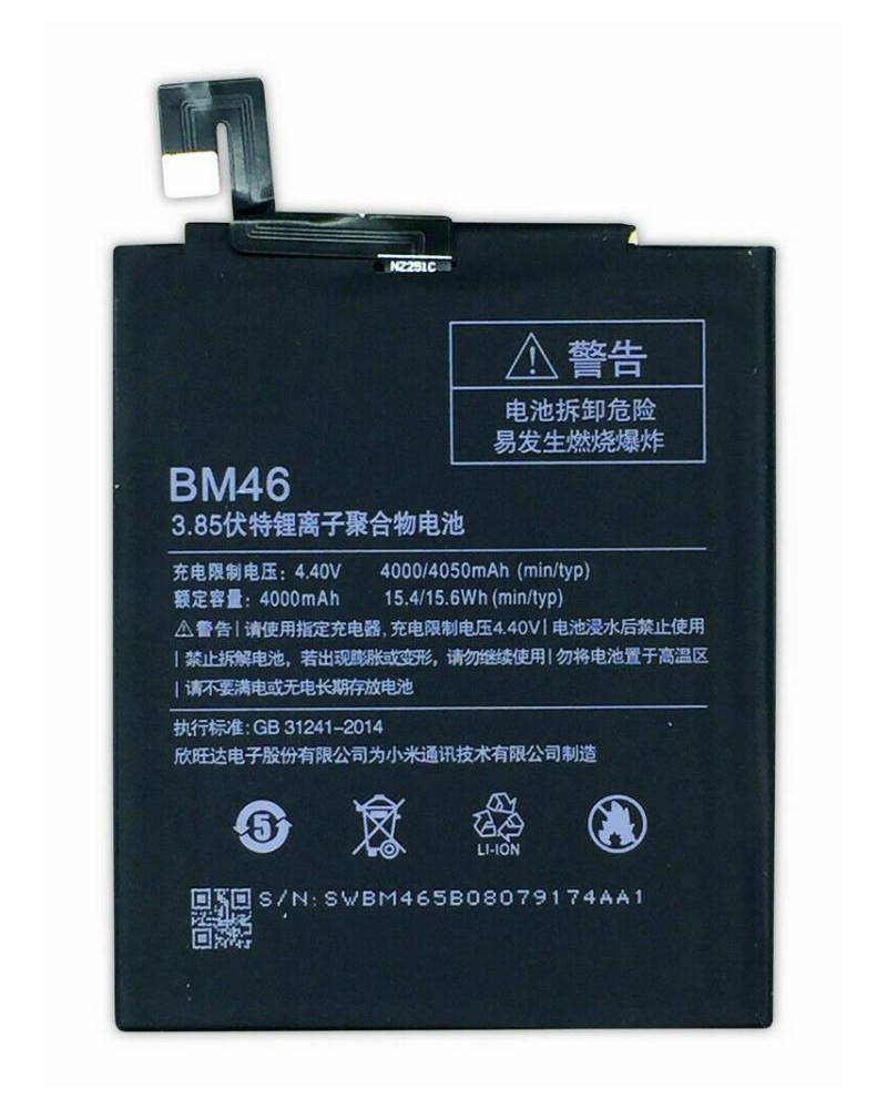 Bateria BM46 para Xiaomi Redmi Note 3 Redmi Note 3 Pro