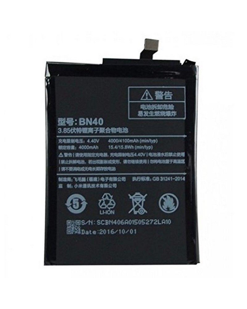 Bateria BN40 para Xiaomi Redmi 4 Pro