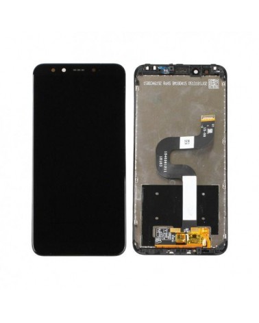 Pantalla LCD y Tactil con Marco para Xiaomi MI6x Mi 6x  MiA2 Mi A2- Negra