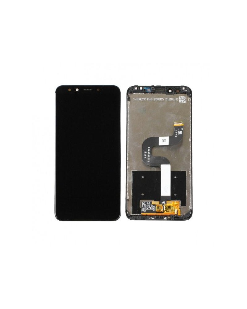 LCD and Touch Screen with Frame for Xiaomi MI6x Mi 6x Mi 6x MiA2 Mi A2- Black