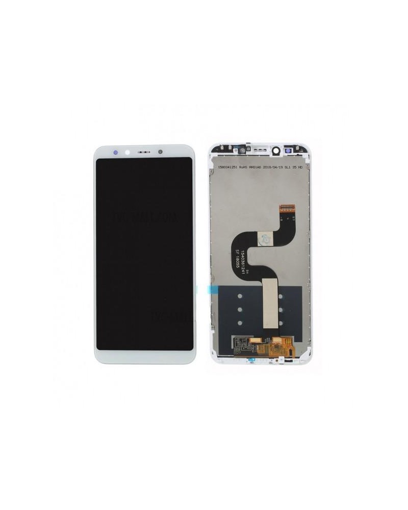 LCD and Touch Screen with Frame for Xiaomi MI6x Mi 6x Mi 6x MiA2 Mi A2- White