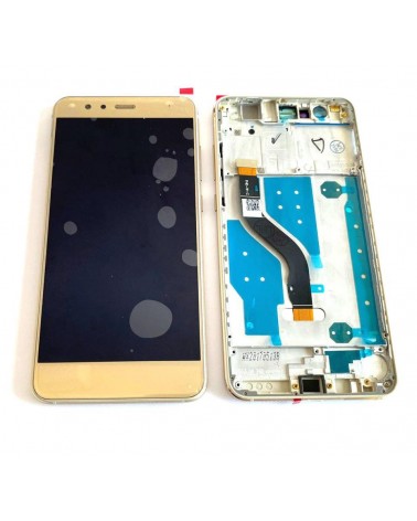 Pantalla LCD y Tactil con Marco para Huawei P10 Lite Dorada