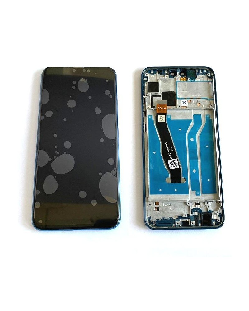 LCD and Touch Screen with Blue Frame for Huawei Y9 2019