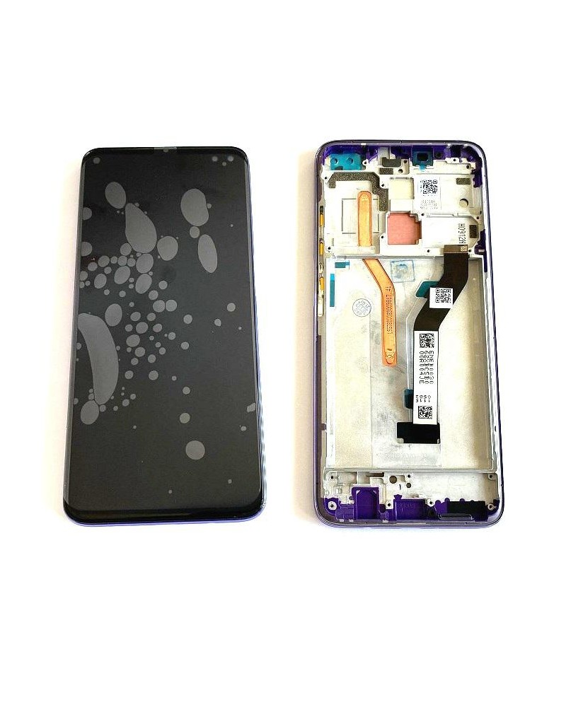 LCD and Touch Screen with Lilac Frame for Xiaomi Redmi K30 Poco X2