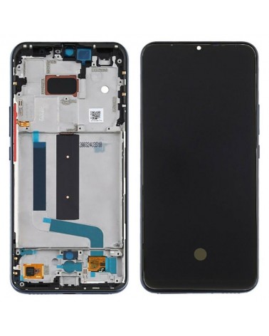 LCD e ecrã tátil com moldura preta para Xiaomi Mi 10T Lite 5G