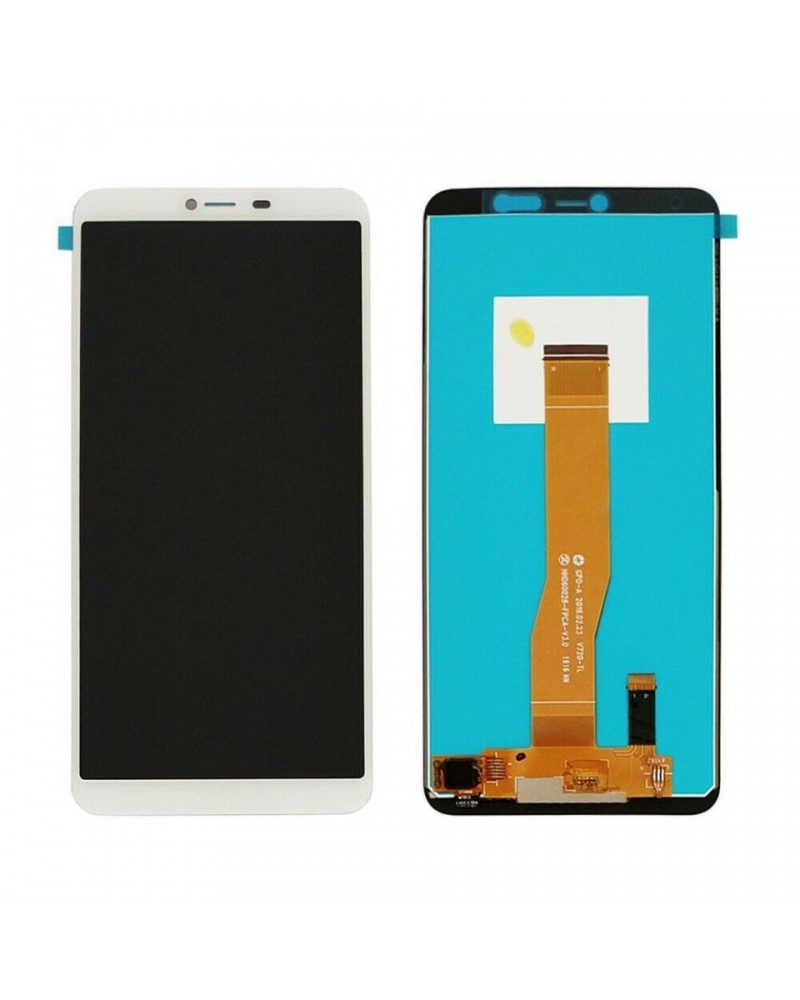 Pantalla LCD y Tactil para Wiko Y80 - Blanca