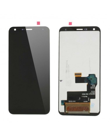 LCD and Touch screen for LG Q7 - Black