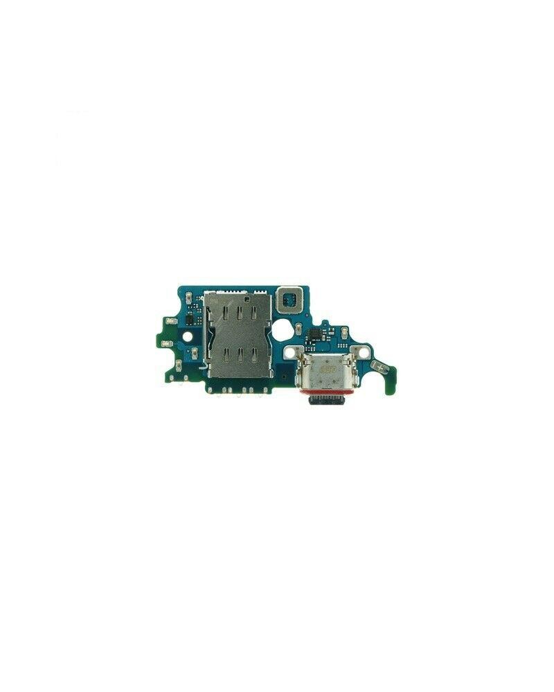 Conector de carregamento flexível e leitor de Sim para Samsung Galaxy S21 5G G991