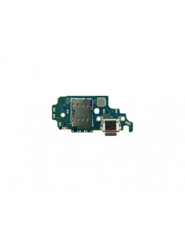 Conector de carregamento flexível e leitor de Sim para Samsung Galaxy S21 Ultra 5G G998