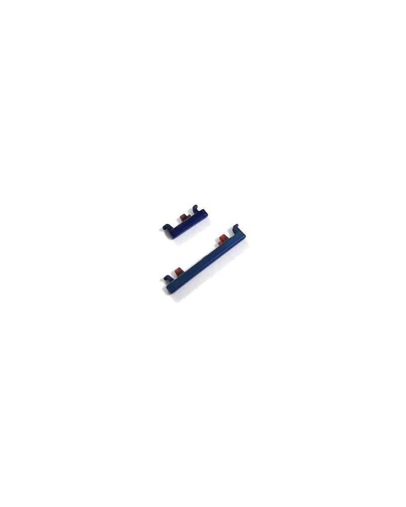 Set of side buttons for Xiaomi Redmi Note 8- Blue