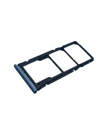 Dual SIM and SD Holder for Xiaomi Redmi 9 - Blue