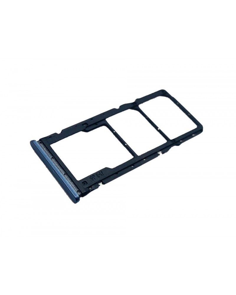 Dual SIM and SD Holder for Xiaomi Redmi 9 - Blue